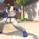 This Doomfist punches racists.